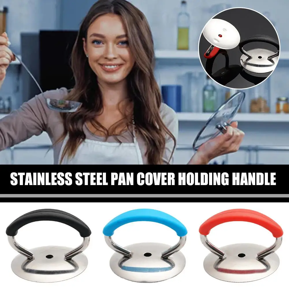 

Universal Replacement Kitchen Cookware Pot Pan Lid Accessories Handle Handle Hand Kitchen Knob Cover Tools Lid Pan Grip P3z6