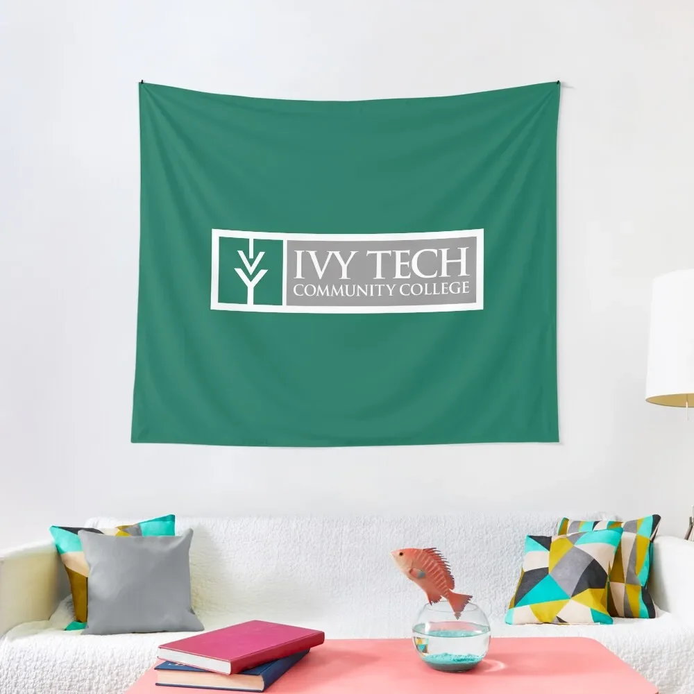 

Ivy Tech Community College of Indiana Tapestry Christmas Decoration Wall Decor Hanging Korean Room Decor Tapestry