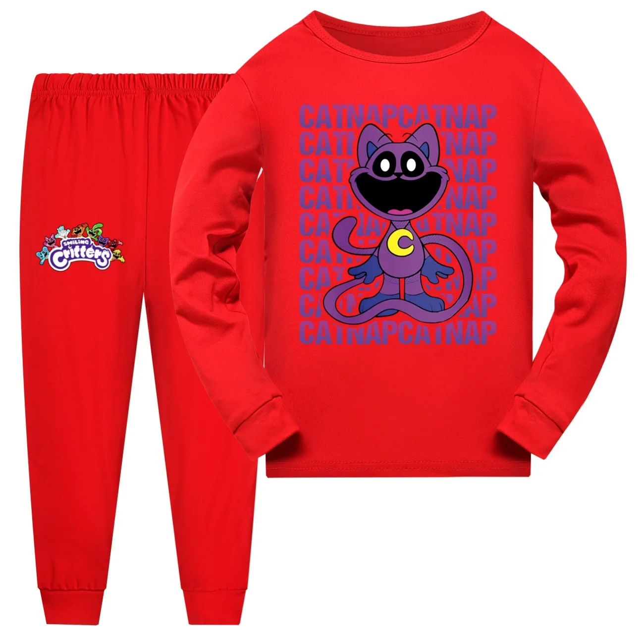 Smiling Critters Kids Clothes Baby Girls Long Sleeve T Shirt Pants 2pcs Sets Teenager Boys Casaul Sleepwear Kids Cartoon Pyjama kids clothing set kids t shirt girls clothing set boys clothing set