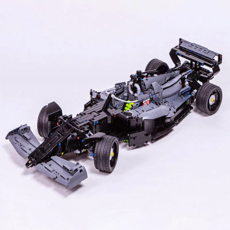 

Technical Formula F1 Super Racing Car Buiding Blocks DIY Assemble Bricks Vehicle Compatible 42141 Kids Toy Birthday Gift 42156-B