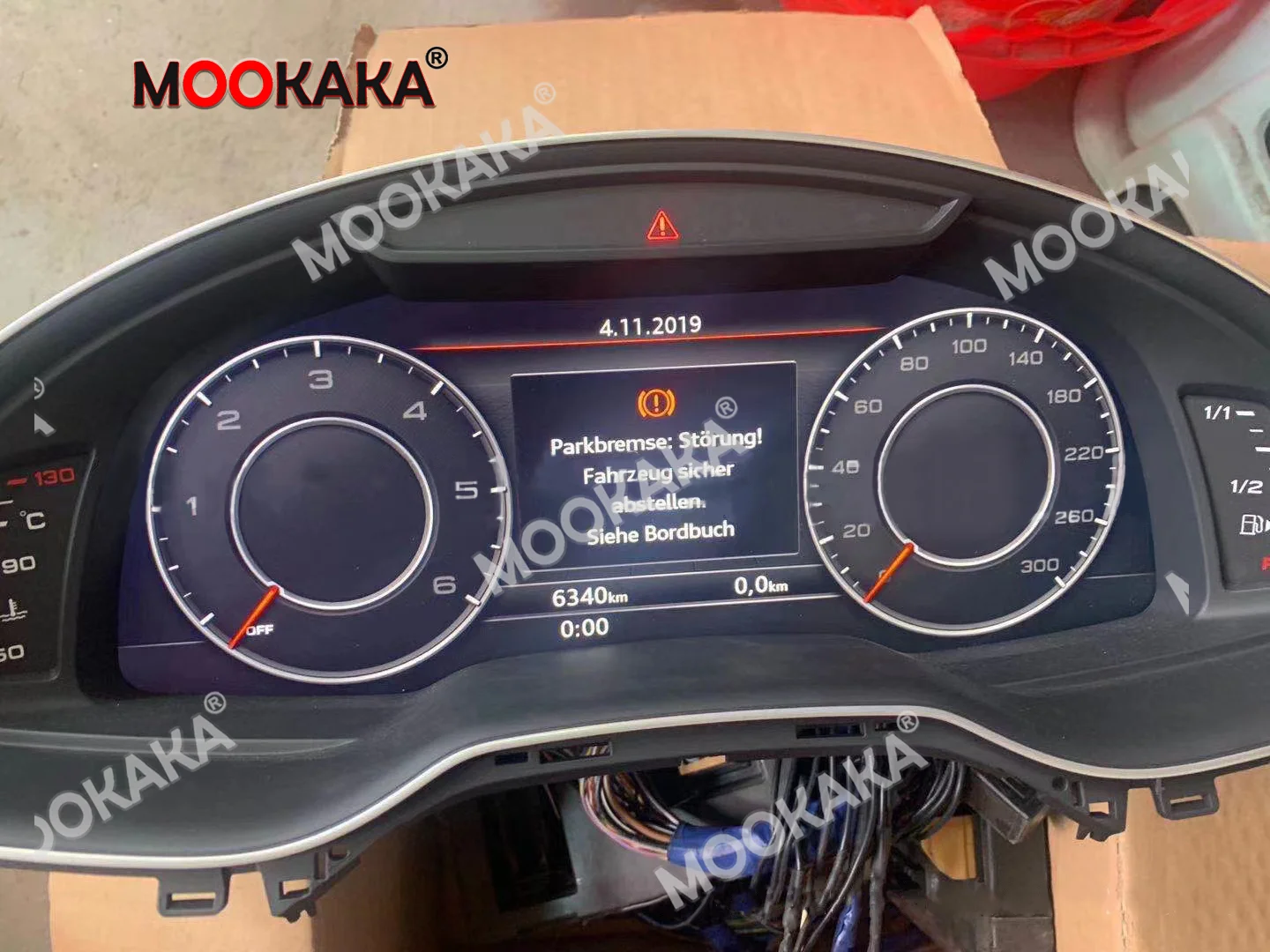 MOOKAKA Digital Dashboard Panel Virtual Instrument Cluster CockPit LCD