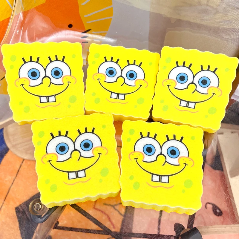 SpongeBobs Kitchen Cartoon Sponge Dish Washer Magic Wipe Sink Drain