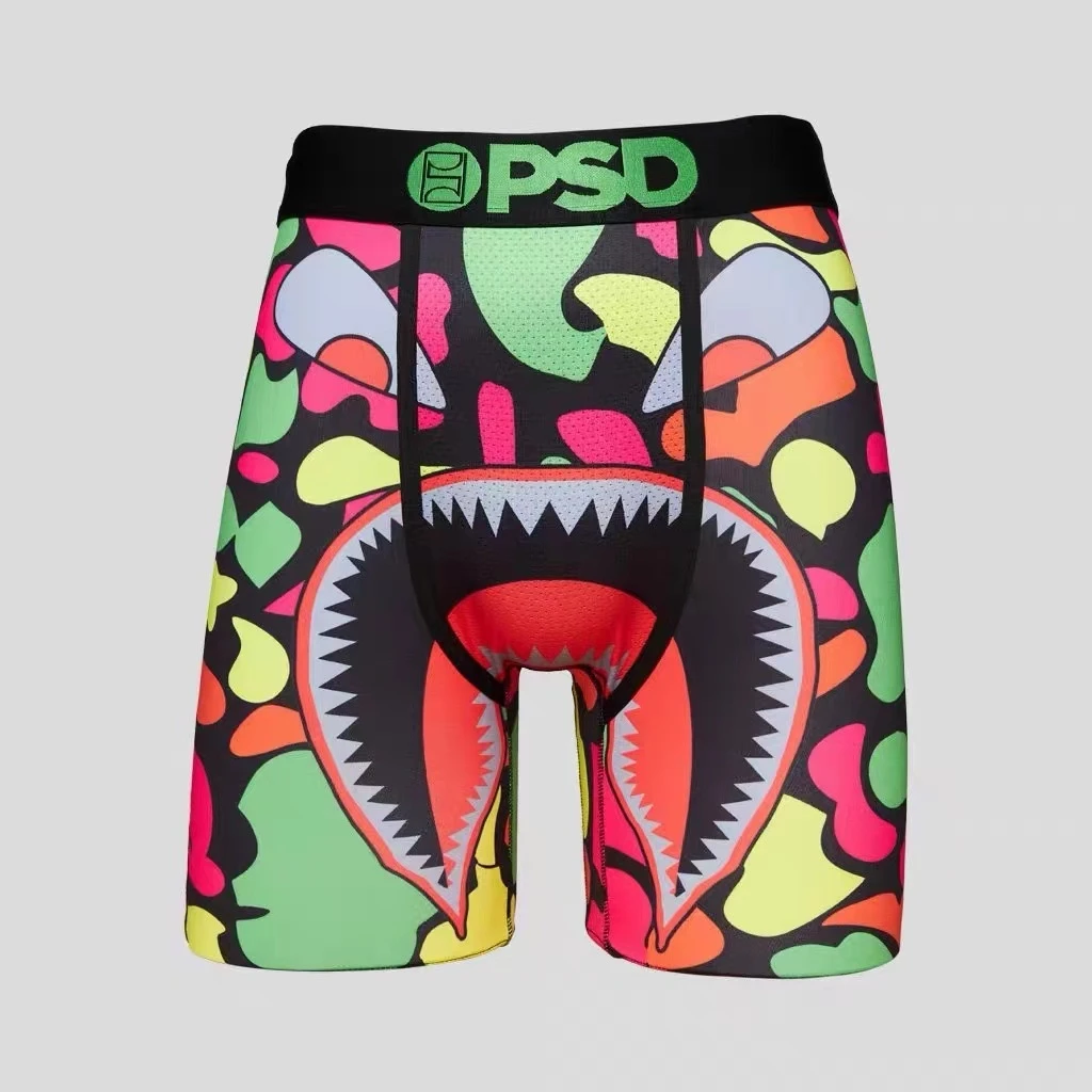 custom boxers NXY PSD Owen Cartoon Boxer Shorts Men 2022 Hip Hop Men's Underwear Swimming Pants Ice Flat Beach Pants Cycling Pants boxers with pockets