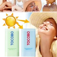 Sunscreen Refreshing Moisturizing Natural Concealer Anti-ultraviolet Cotton Protection Stick Easy Carry Brighten Skin Makeup 1