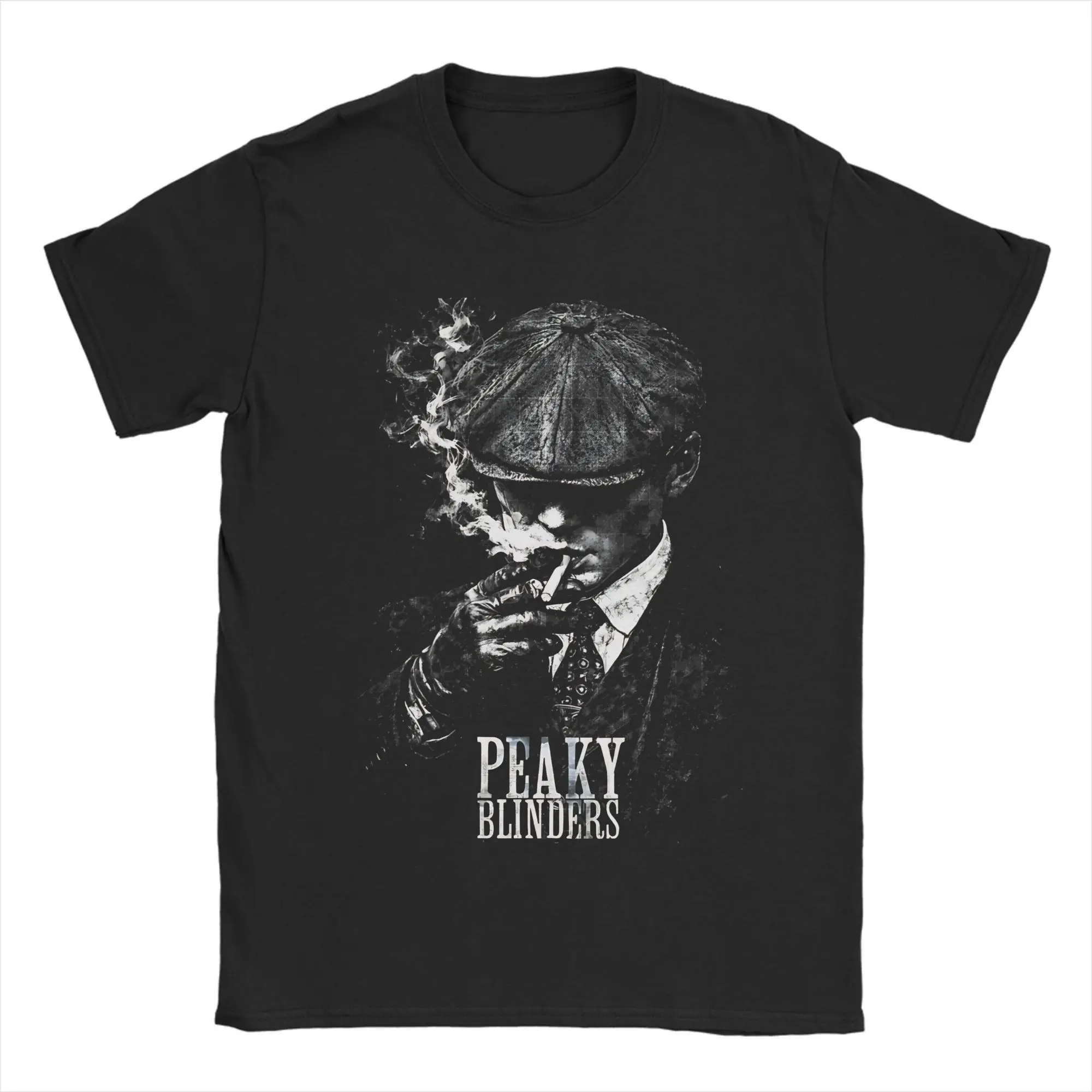 Männer Frauen Print Tommy Shelby Peaky Blinders The Immortal Man T-Shirt T-Shirt aus reiner Baumwolle T-Shirts Kleidung
