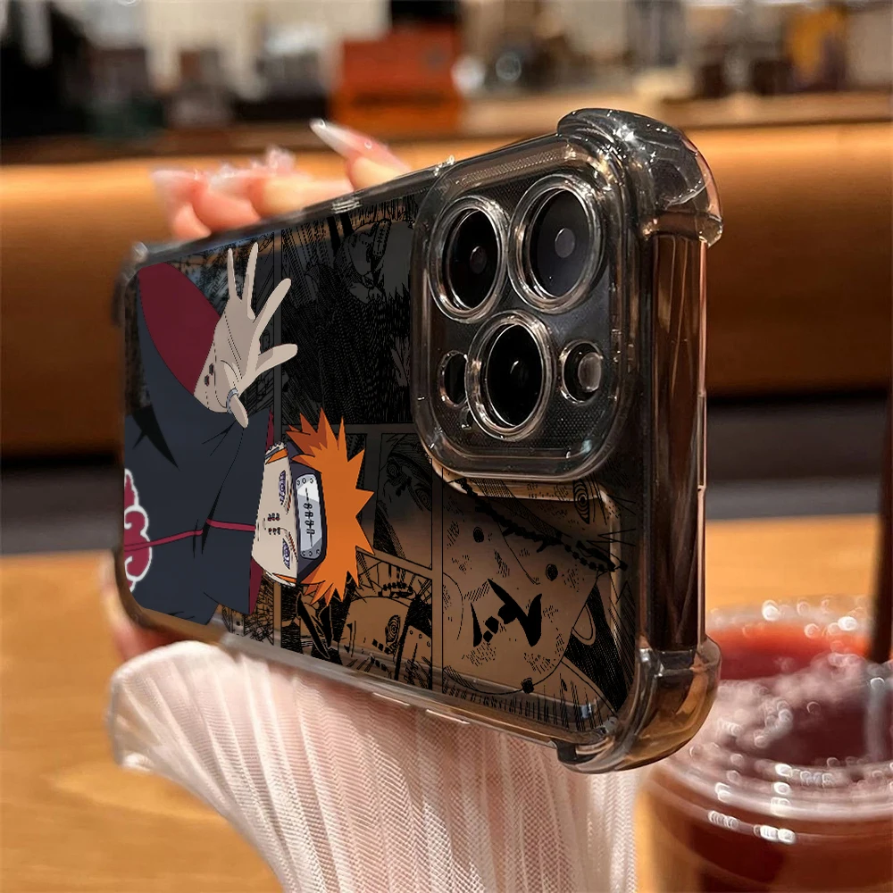 Ninja Warriors Black Clear Anti-Scratch Phone Case