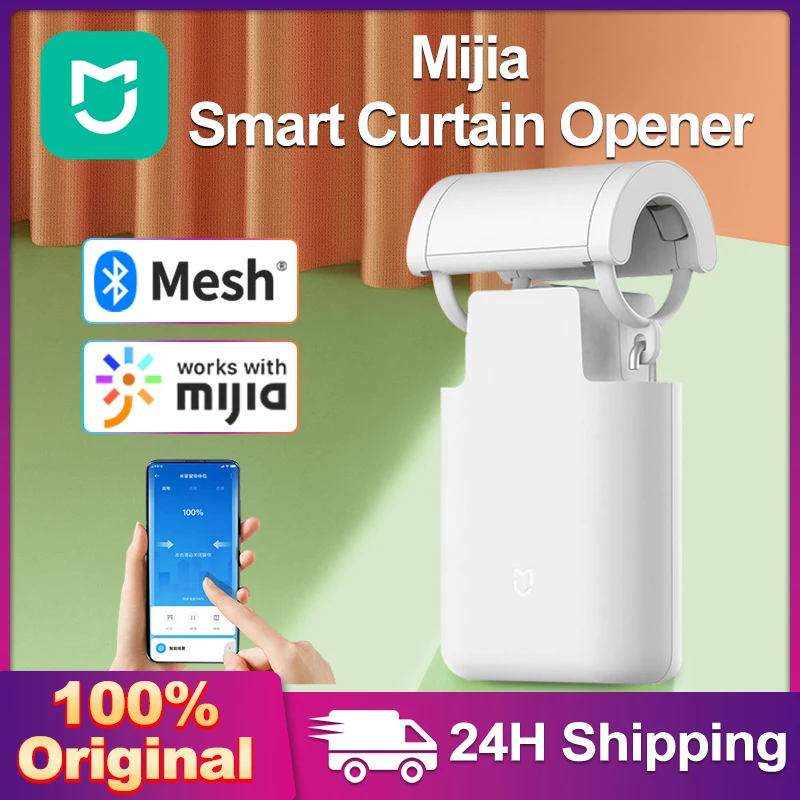 Xiaomi Mijia Smart Bluetooth Mesh Curtain Motor Switchbot Smart Remote Control Home Appliances Long Battery Life Two-way Opening - Smart Remote Control - AliExpress - Xiaomi for Smart home