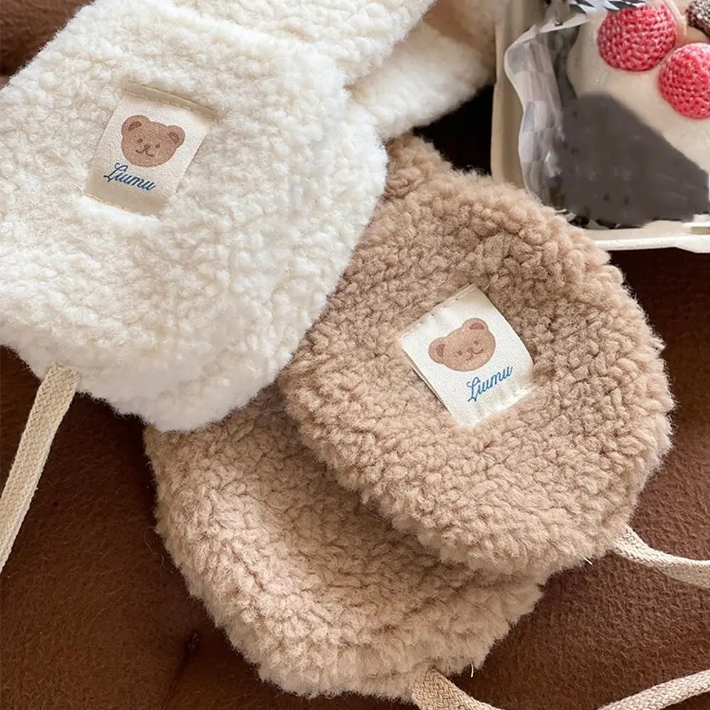 Women Winter Plush Earmuff Ear Warmer Adults Kids Tie Plush Earmuffs,warm earmuffs,fur earmuffs