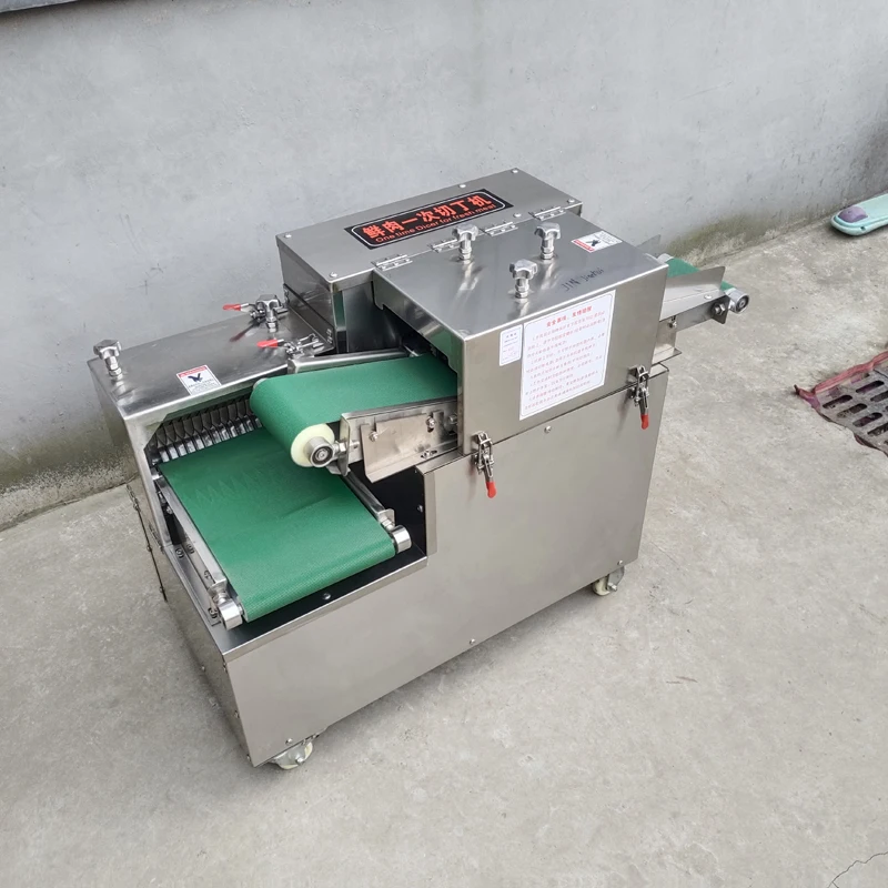 Industrial Fresh Meat Cuber Dicer Fresh Meat Strip Cutter Pork Beef Dicing Machine Food Meat Processing Machine 3