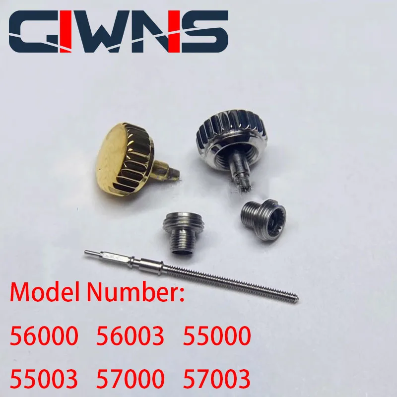 Per Tudor Glamour Series 56000/56003/57000/55000/55003 Testa Dell'Orologio Asta Corona Oro Argento Strumenti Di Riparazione Accessori