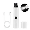 Electric Dog Nail Clippers for Dog Nail Grinders Rechargeable USB Charging LED Light Pet Quiet Cat Paws Nail Grooming Supplies 6