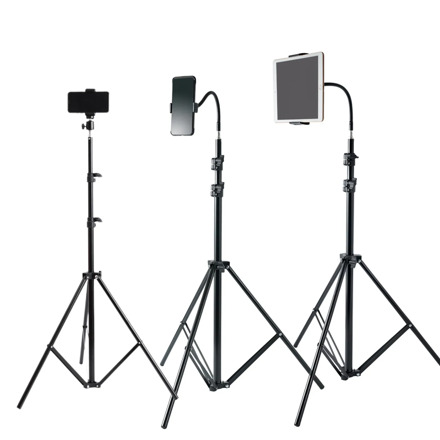 Tripé Fotográfico com Estandes de Luz Fortes Lâmpada Softbox Fundos Kits de Iluminação Vídeo Fundos do Estúdio Fotográfico 160 cm 200cm
