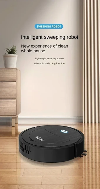 3 In 1 Smart Sweeping Robot Home Sweeper Intelligent Sweeping and Vacuuming Wireless Vacuum Cleaner Sweeping Robots For Home Use 6