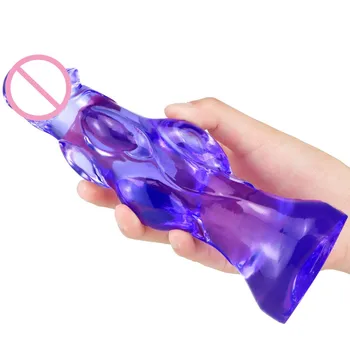 Soft Huge Realistic Dog Dildo For Women Men Color Dick Penis Realista Anal Toy Gay Lesbian Big Monster Anal Dildo Gode Sex Femme 2