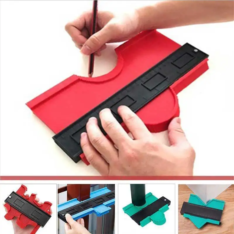 

Контурный измеритель профиля U50, линейка, шаблон для резки, строительный деревообрабатывающий измерительный инструмент, инструменты для керамической плитки