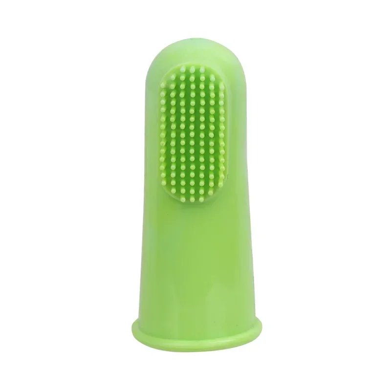 Soft Pet Finger Toothbrush for Dogs - Oral Care and Cleaning Tool