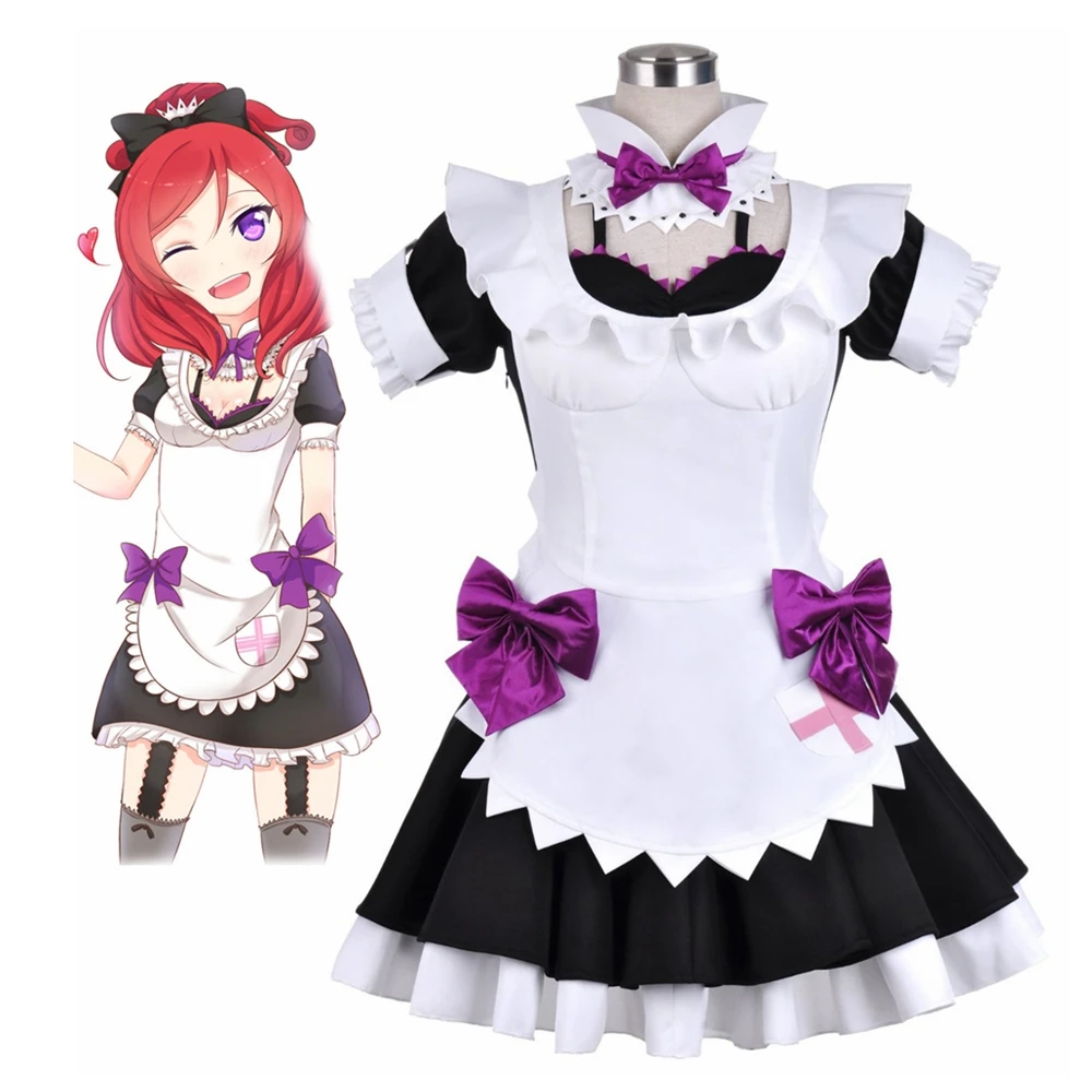 

Unisex Anime Cos Love Live! Nishikino Maki Cosplay Costumes Outfit Halloween Christmas Uniform Custom Size