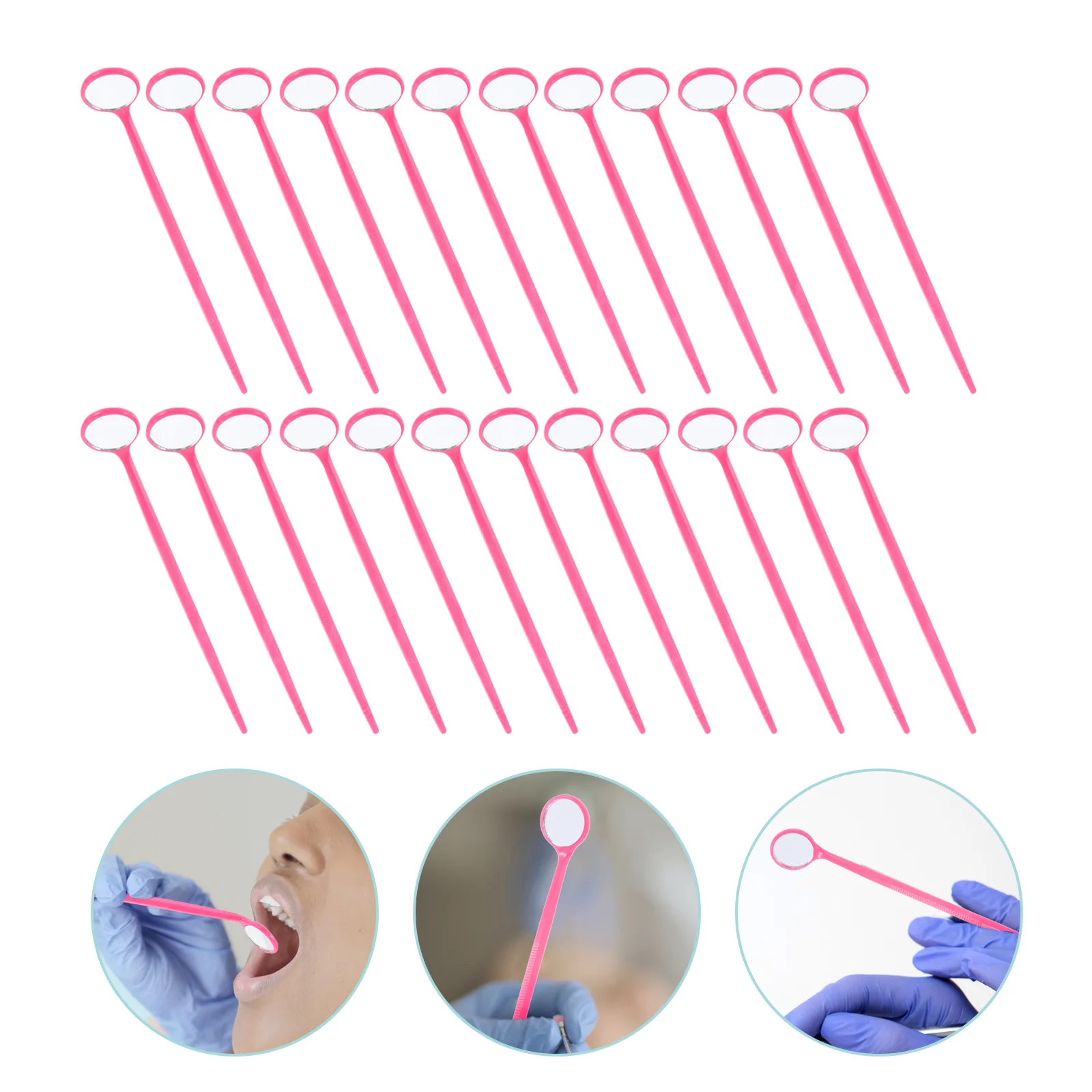 

Dental Mirror Dental Check Mirrors Anti Fog Mouth Mirrors Teeth Inspection Mirrors Checking Tools Oral Care