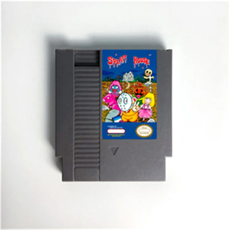 Carrello Da Gioco Splatterhouse Per Console A 72 Pin Nes