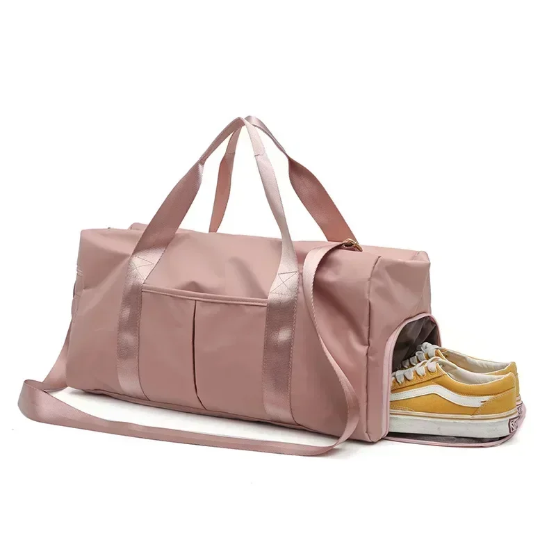 Waterproof Nylon Travel Bag Ladies Handbag Travel Storage Storage Sports Diagonal Bag Shoe Box Luggage storage bag travel bags