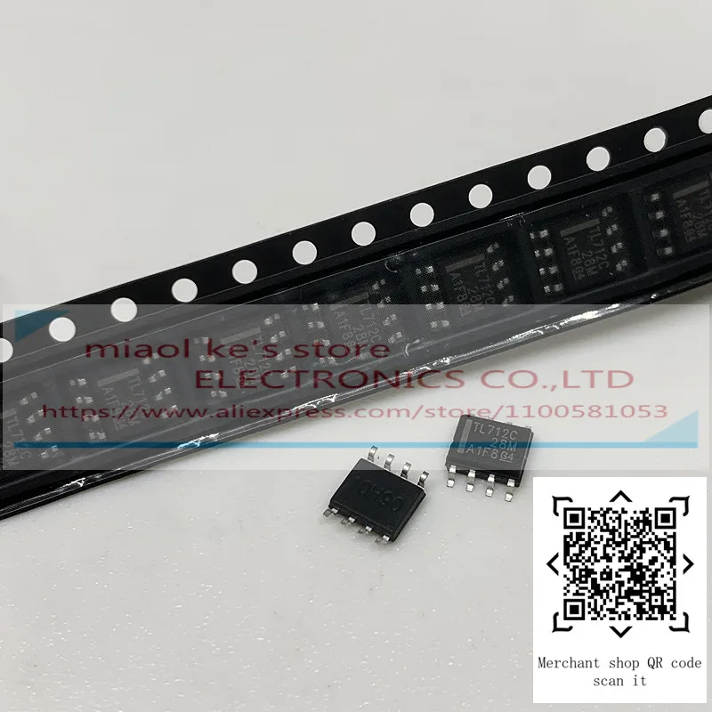 

[10 шт.] 100% Новый оригинал: TL712CDR TL712C - IC компаратор 1 diff 8soic
