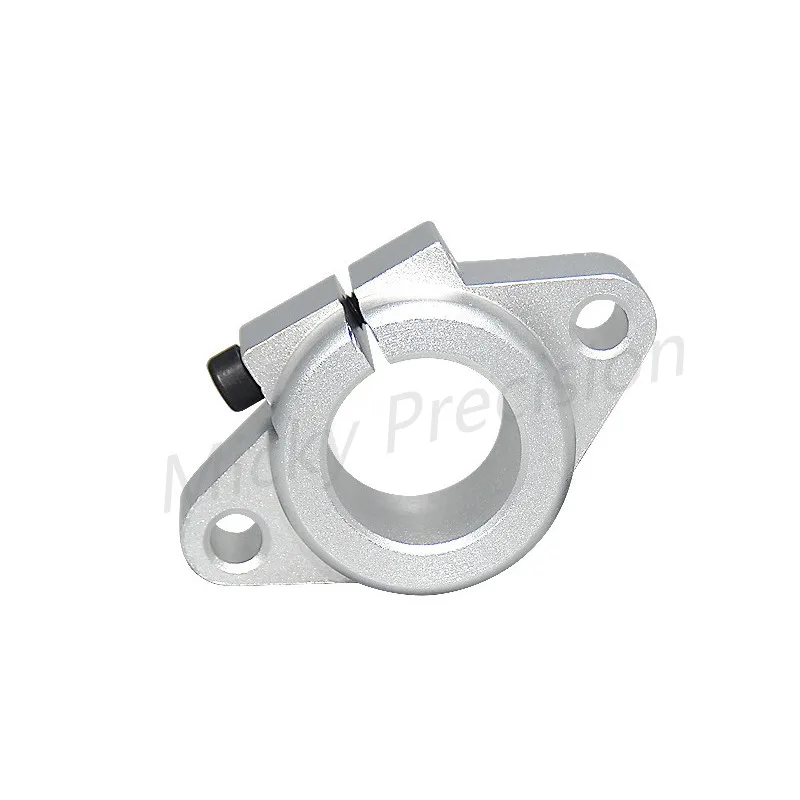 Shaft Supports 3D Printer Flanged Type Shaft Supports Slit Type Precision Cast Linear Rod Rail Linear Guide Shaft Ooptica diameter3-60mm