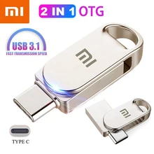 XIAOMI Metal U Disk 2 in 1 OTG USB 3.1 High Speed File Transfer Pen Drives 2TB 1TB Portable Waterproof Memoria Usb Flash Drives