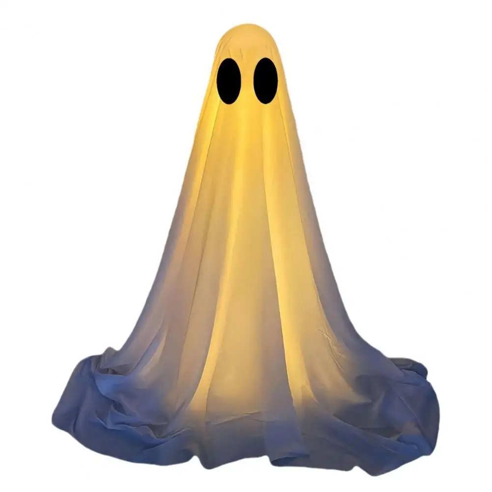 Halloween Ghost Decorations Glowing Ghost Ornaments Spooky Ghost Decorations for Halloween Outdoor Haunted House Yard Ornaments