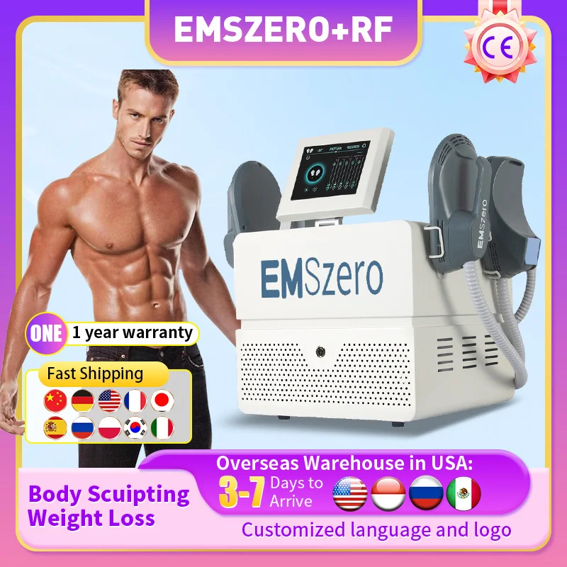 

EMSzero Neo 6500w Body Sculpting Machine 2024 Professional EMS 14 Tesla Hiemt Nova Electromagnetic Muscle Stimulation Machine