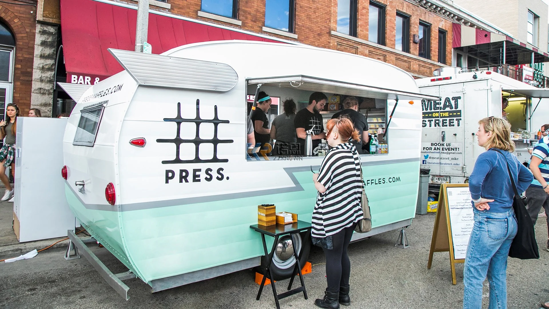 

Полностью оборудованный фургон для пищевых продуктов США, фургон для приготовления попкорна, десерта, мороженого, продовольственный трейлер для пиццы