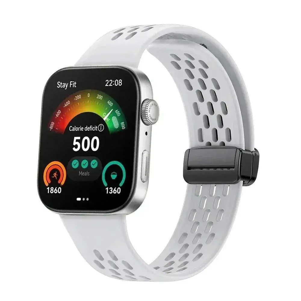 Sport Strap Soft Silicone Band with Magnetic Buckle