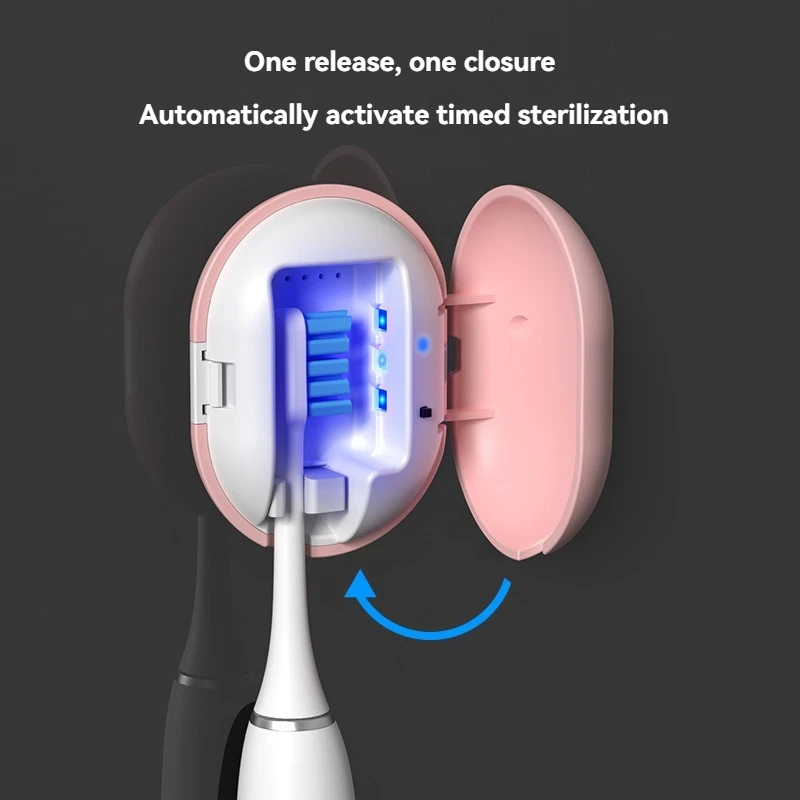 Mini toothbrush sterilizer home travel toothbrush UV sterilization toothbrush box essential for home and outdoor use toothbrush sterilizer