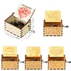 Can't Help Falling in Love Wooden Hand Crank Music Box Birthday Present Valentine's Day Gifts for Girlfriend to My Wife 1