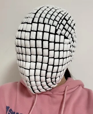 

bar gogo costume men and women Former mysterious guest show party full of drill bit set diamond mask