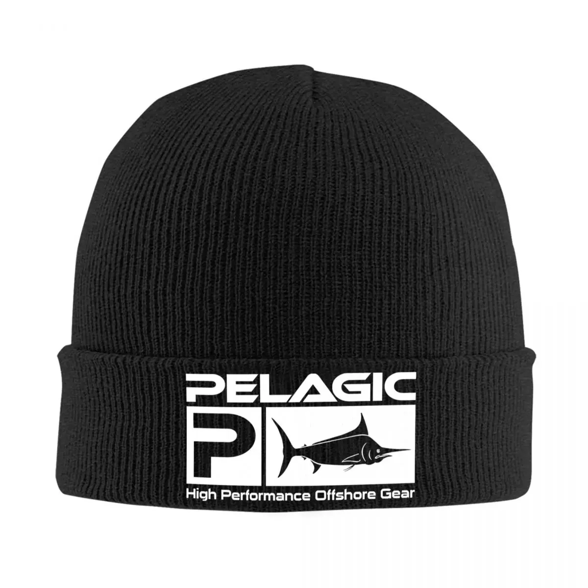 

Pelagic Fishing Skullies Beanies Caps Men Women Unisex Streetwear Winter Warm Knit Hat Adult Fisherman Fish Gift Bonnet Hats