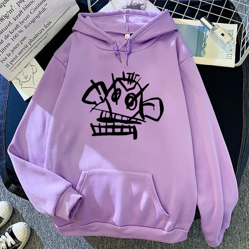 Sudadera Con Capucha Arcane Jinx Para Hombre Y Mujer - Estampado Rosa Y Azul, Poliéster, Tallas XS A XXXL, Estilo Urbano