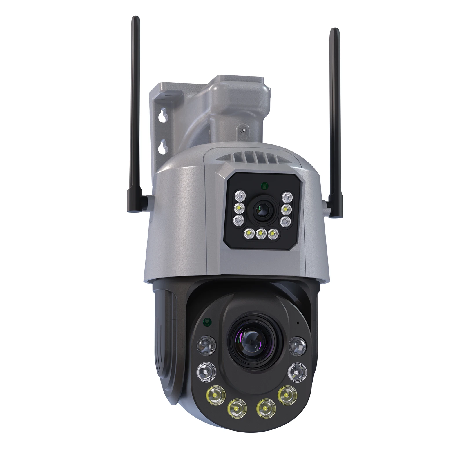 Security monitoring dual camera 36x long-distance gun ball linkage high-definition intelligent ball machine