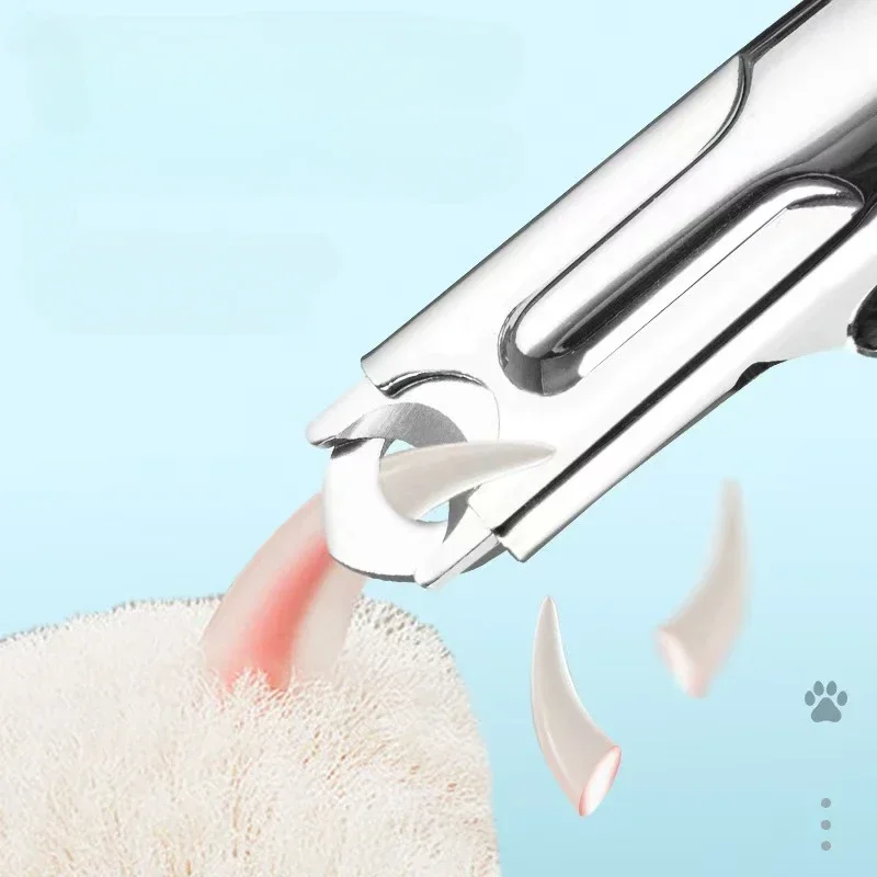 Pet Nail Clippers Dog & Cat Grooming Tools Stainless Steel Cat Nail Clippers Animal Claw Scissors Pet Supplies