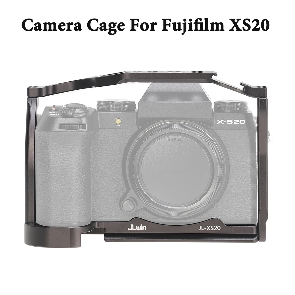 Fotga Gabbia Per Fotocamera In Alluminio Per Fujifilm Xs20 Custodia Protettiva Video Film Rig Cornice Stabilizzatrice Per Fuji Xs20 Impugnatura Superi