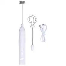 

Hand Frother 3 Levels Adjustable USB Charging Low Noise Professional Coffee Mixer for Home Coffee Shop Restaurant