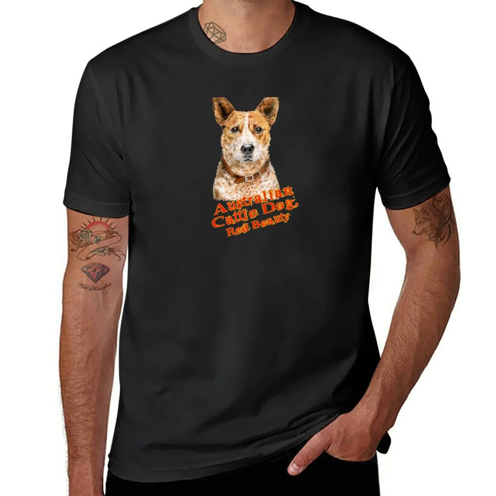 

Love Me Love My Australian Cattle Dog - Red Beauty T-Shirt Short sleeve tee cute tops mens funny t shirts