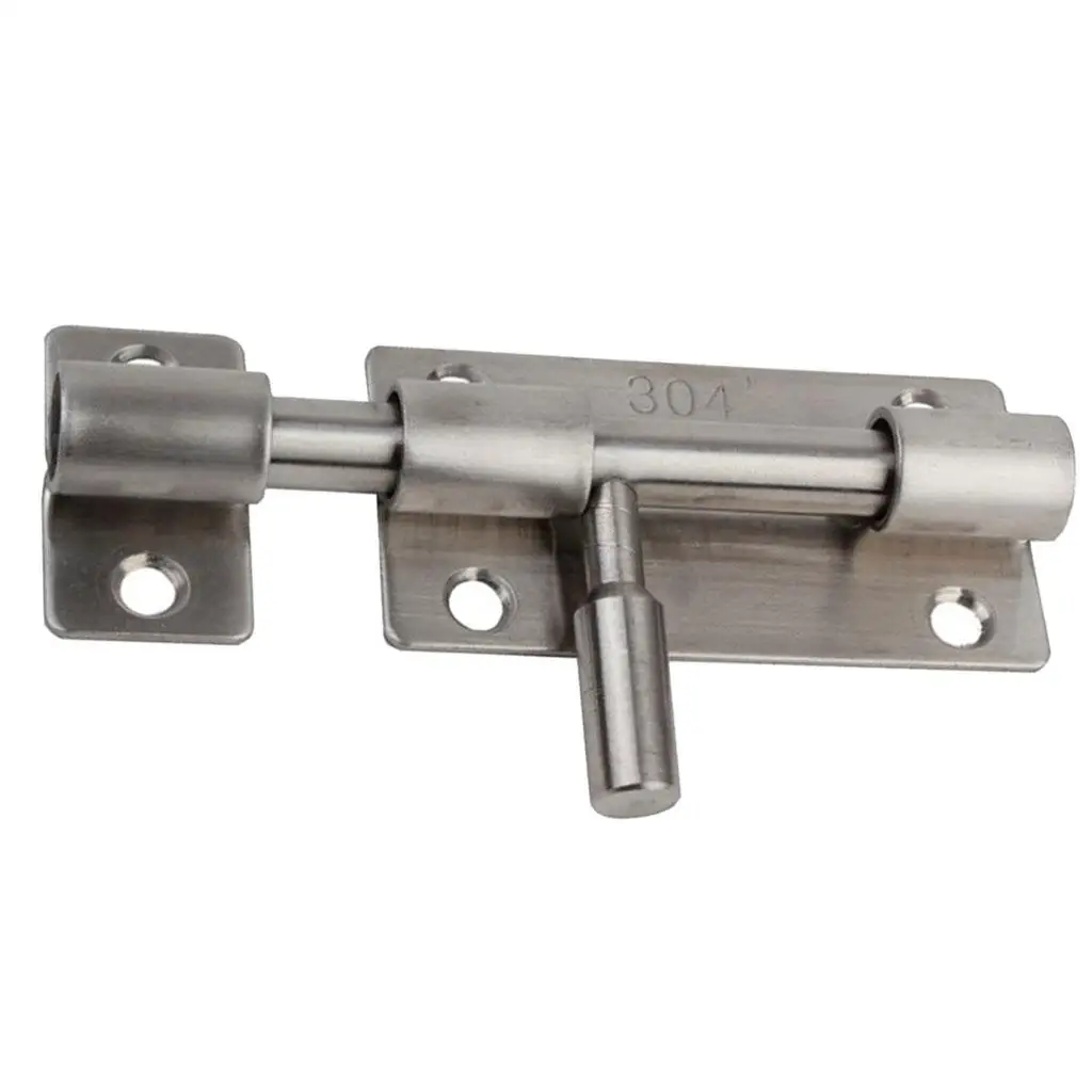 Door Latch Barrel Bolt Security Lock Clasp for Bedroom Bathroom Pet Cage
