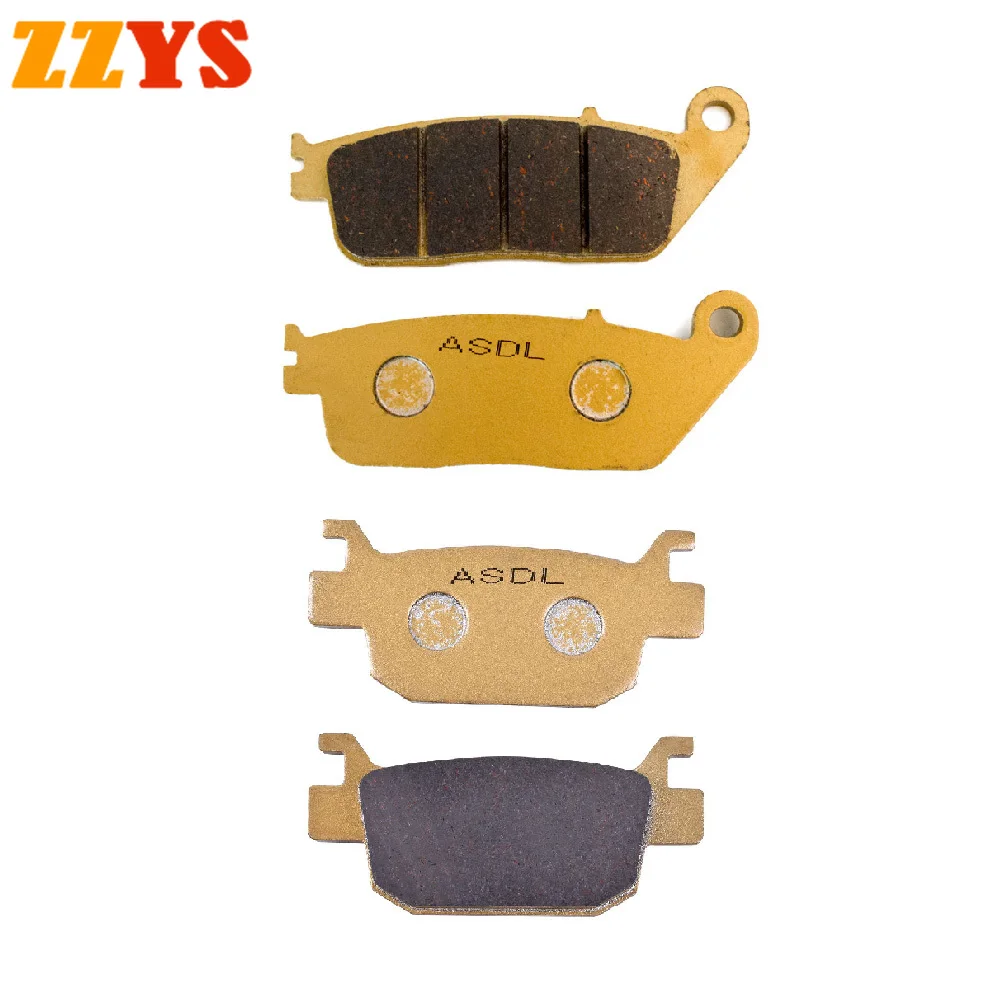 Front And Rear Disc Brake Pads Set For Honda Sh 125I Mode Adl 2 Piston Caliper 2014 2015 2016 2017 2018 2019 2020 2021 Sh125I
