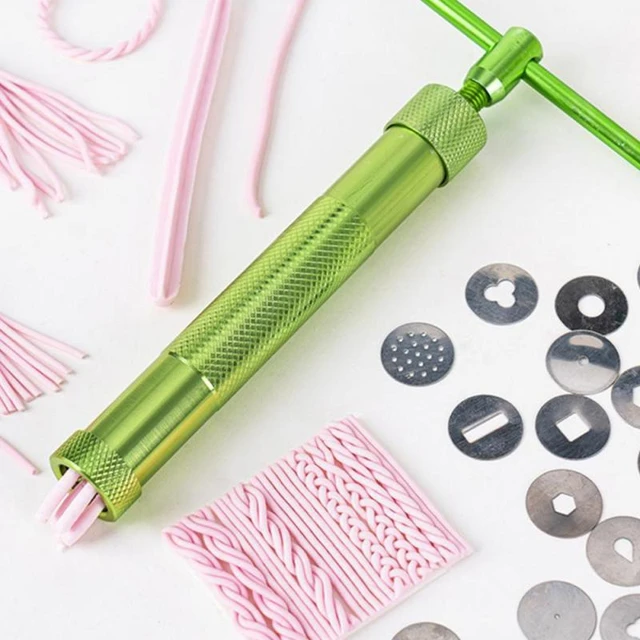 Clay Sugar Paste Extruder Durable Construction Polymer Clay Tools Wide  Range Of Applications High Quality Cake Decorating Tools - AliExpress