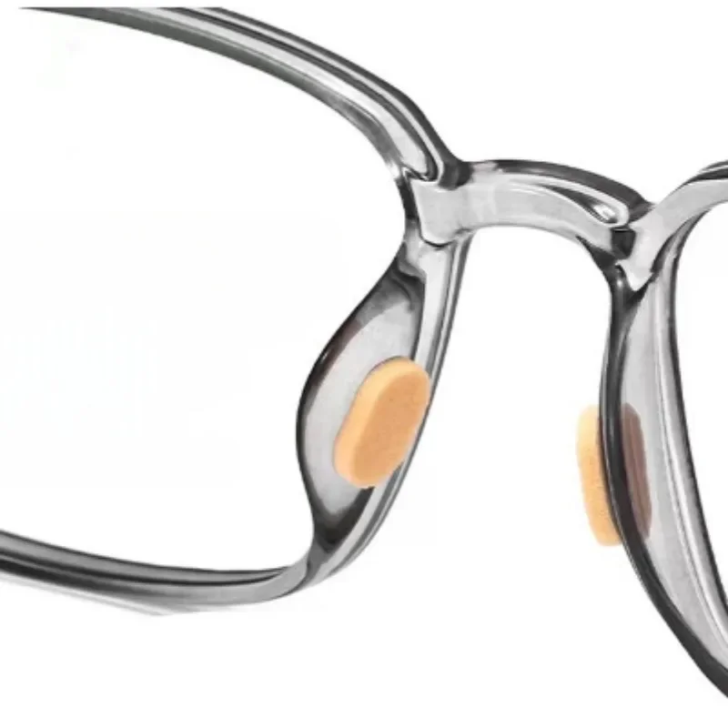Okulary noski samoprzylepne antypoślizgowe miękkie owalne noski Eva podkładki z gąbki okulary zestawy akcesoria do okularów