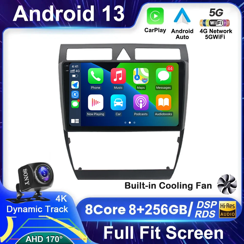 Audi-A6-C5-i-in-Android-13-araba-radyo-multimedya-Video-oynat-c-1997 ...