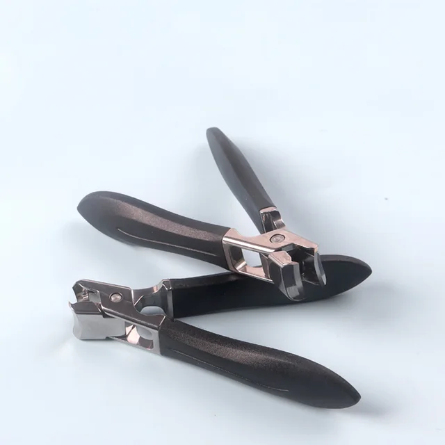 TSZS 1PCS Nuovo Tagliaunghie per unghie dei piedi in acciaio inossidabile con copertura antispruzzo Trimmer affilato Pedicure Care professionale 5