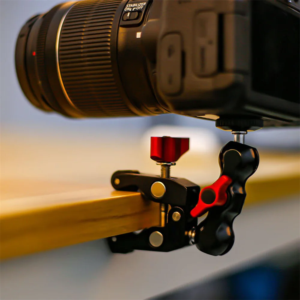 Adaptador de Bola Duplo, Shoe Mount, Adaptador