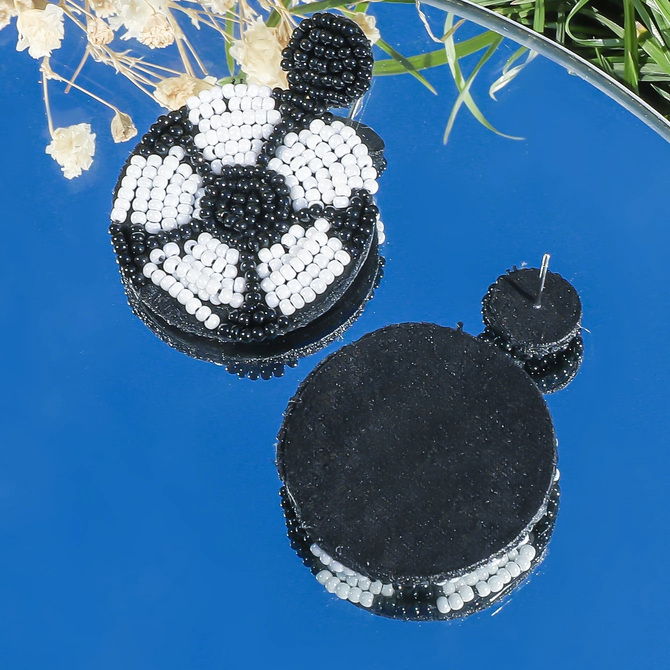 Boho Fashion Sports Theme Handmade Seed Beads Drop Earrings for Women Multi-style Baseball Volleyball Football Earrings Jewelry