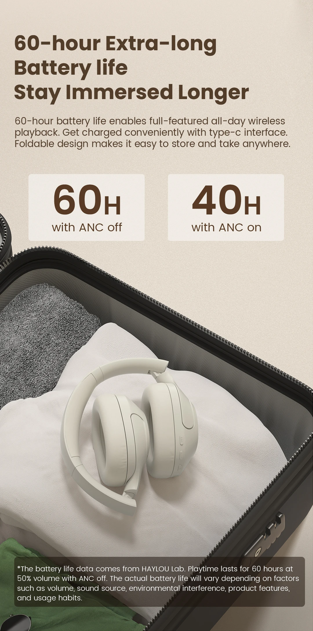 bluetooth sans fil anc suppression du de écouteurs pour hommes et femmes